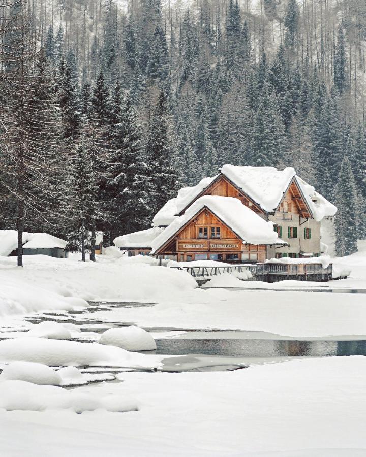 Rifugio Lago Nambino มาดอนนาดีกัมปิโญ ภายนอก รูปภาพ